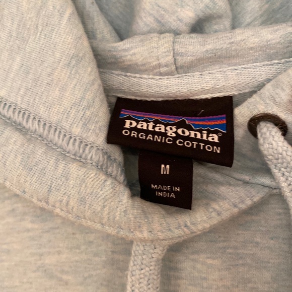 Patagonia women’s Organic Cotton Bicycle Pattern Hoodie Sweatshirt sizeM - Picture 2 of 6